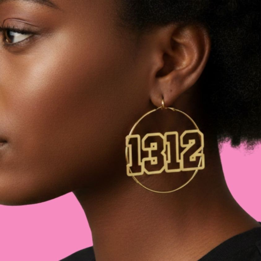 1312 Ohrringe Nummern Creolen