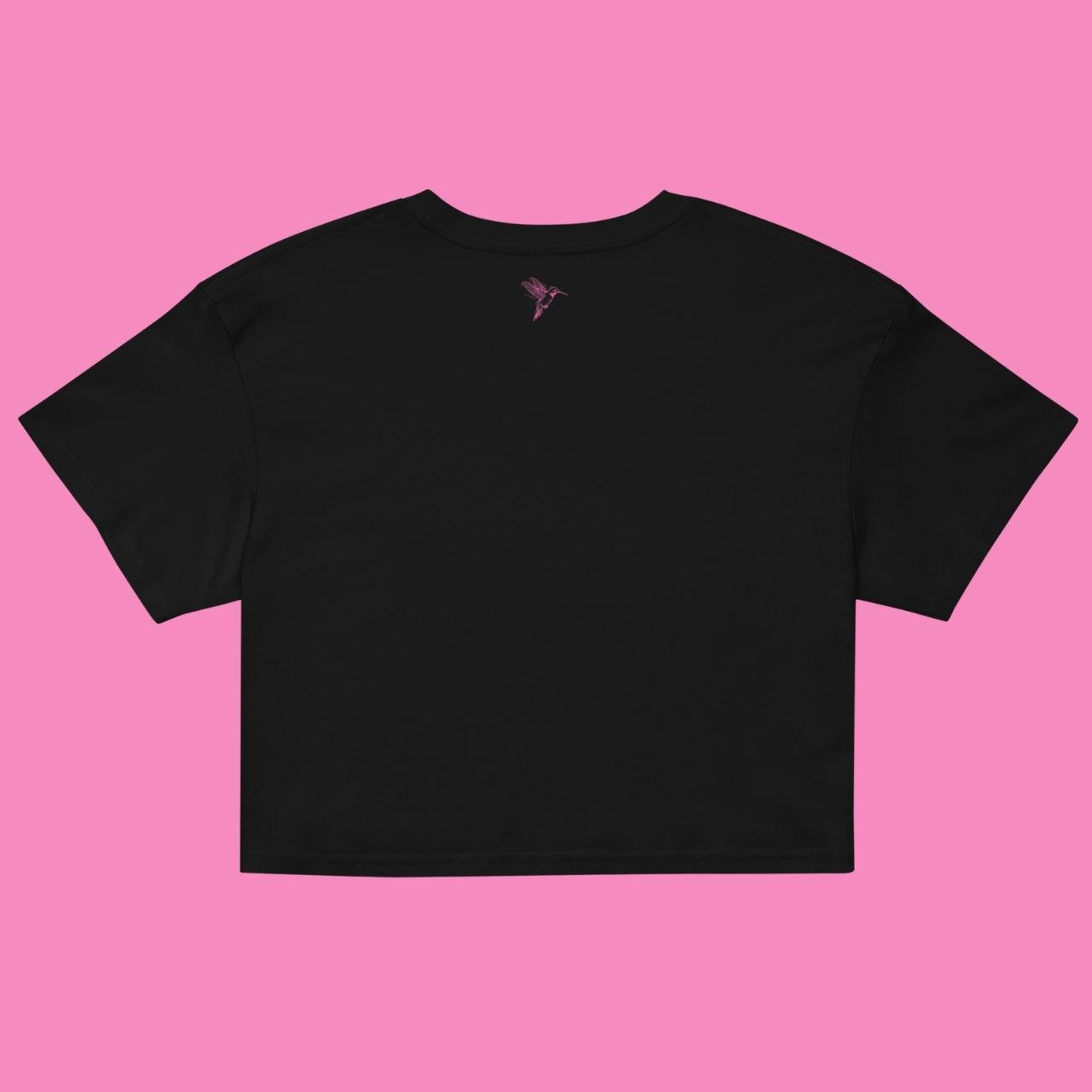 pssy pwr Crop Top schwarz
