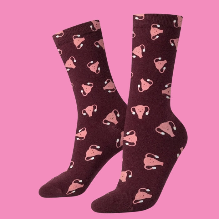 Uterus Socken von Bling Bling Feministas