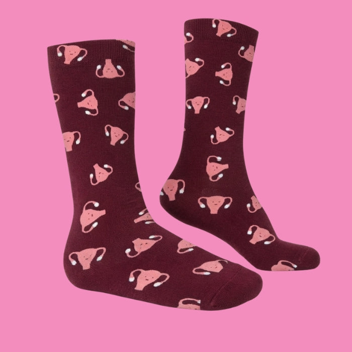 Uterus Socken von Bling Bling Feministas