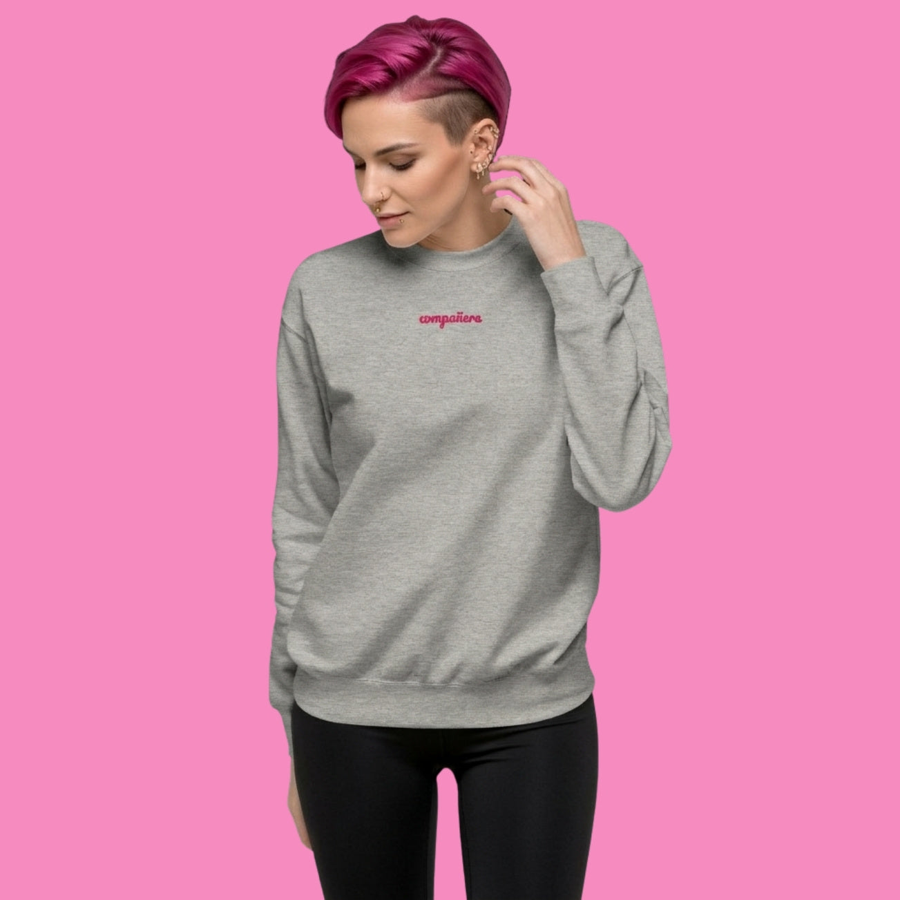 companera pullover grau