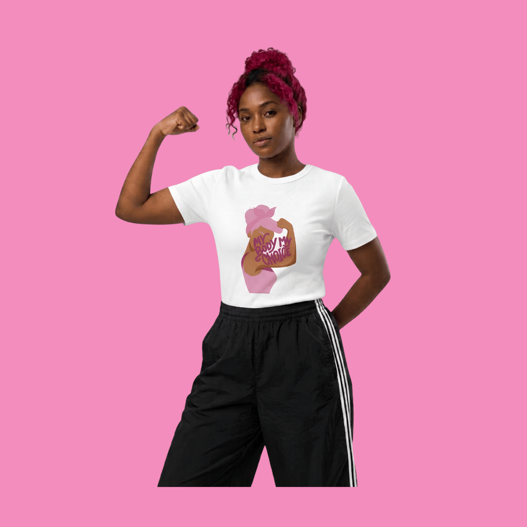 Bling Bling Feministas - my body my choice - T-Shirt aus Bio-Baumwolle