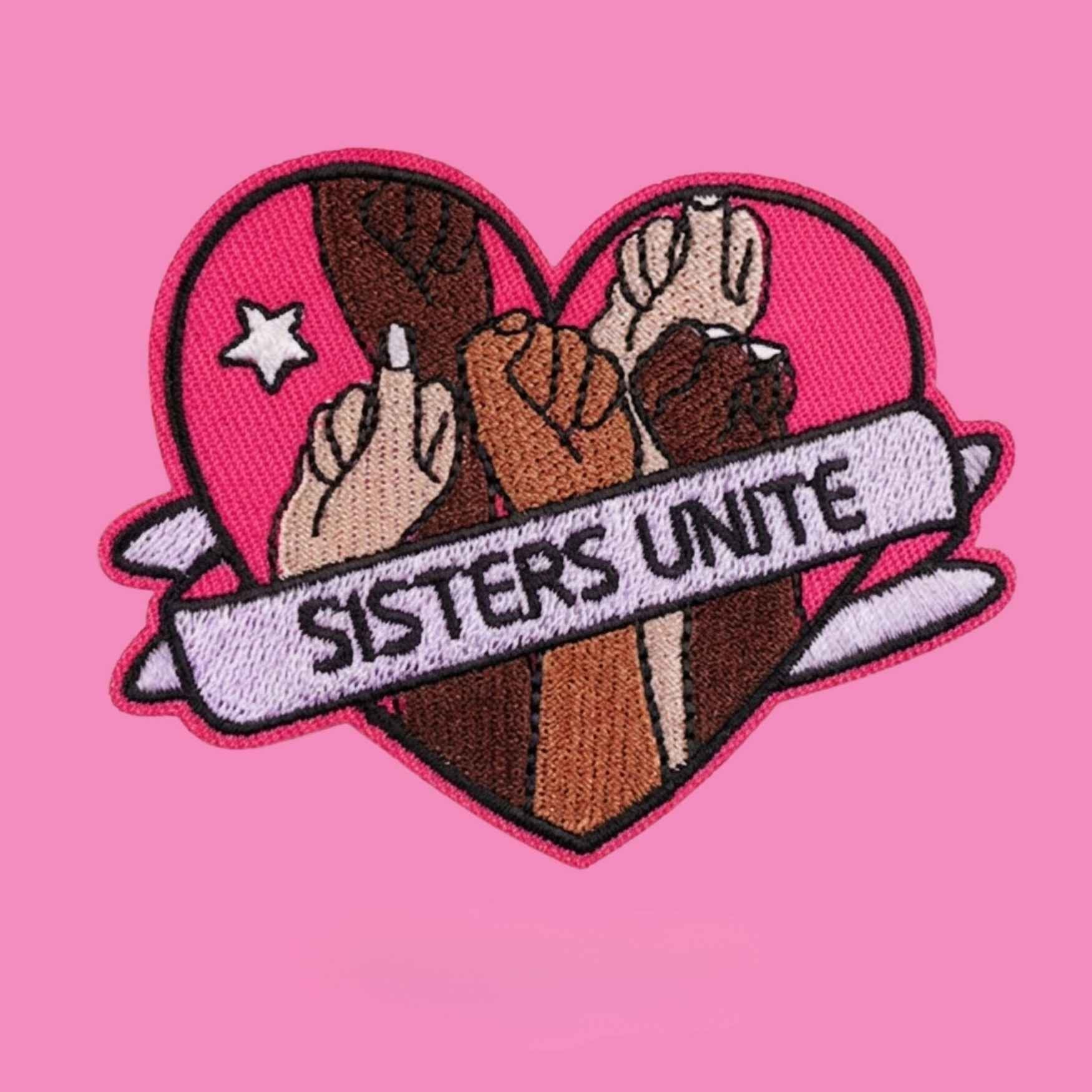 Sisters Unite Herz Patch