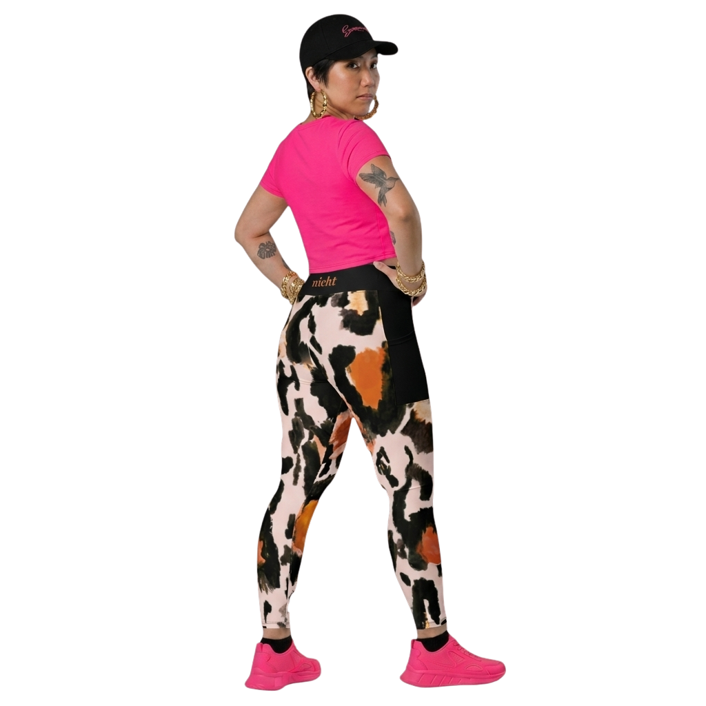 macker glotz nicht - Leggings mit Taschen