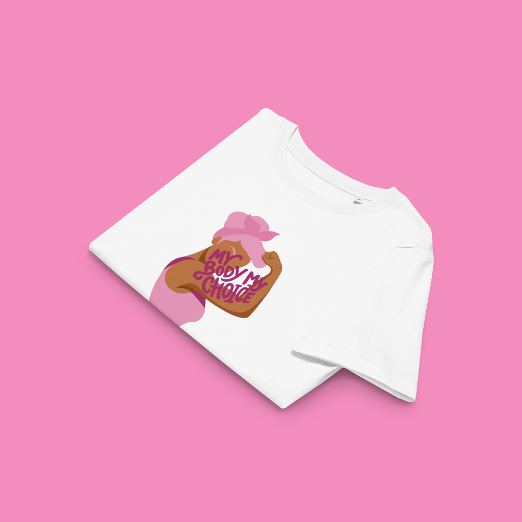Bling Bling Feministas - my body my choice - T-Shirt aus Bio-Baumwolle