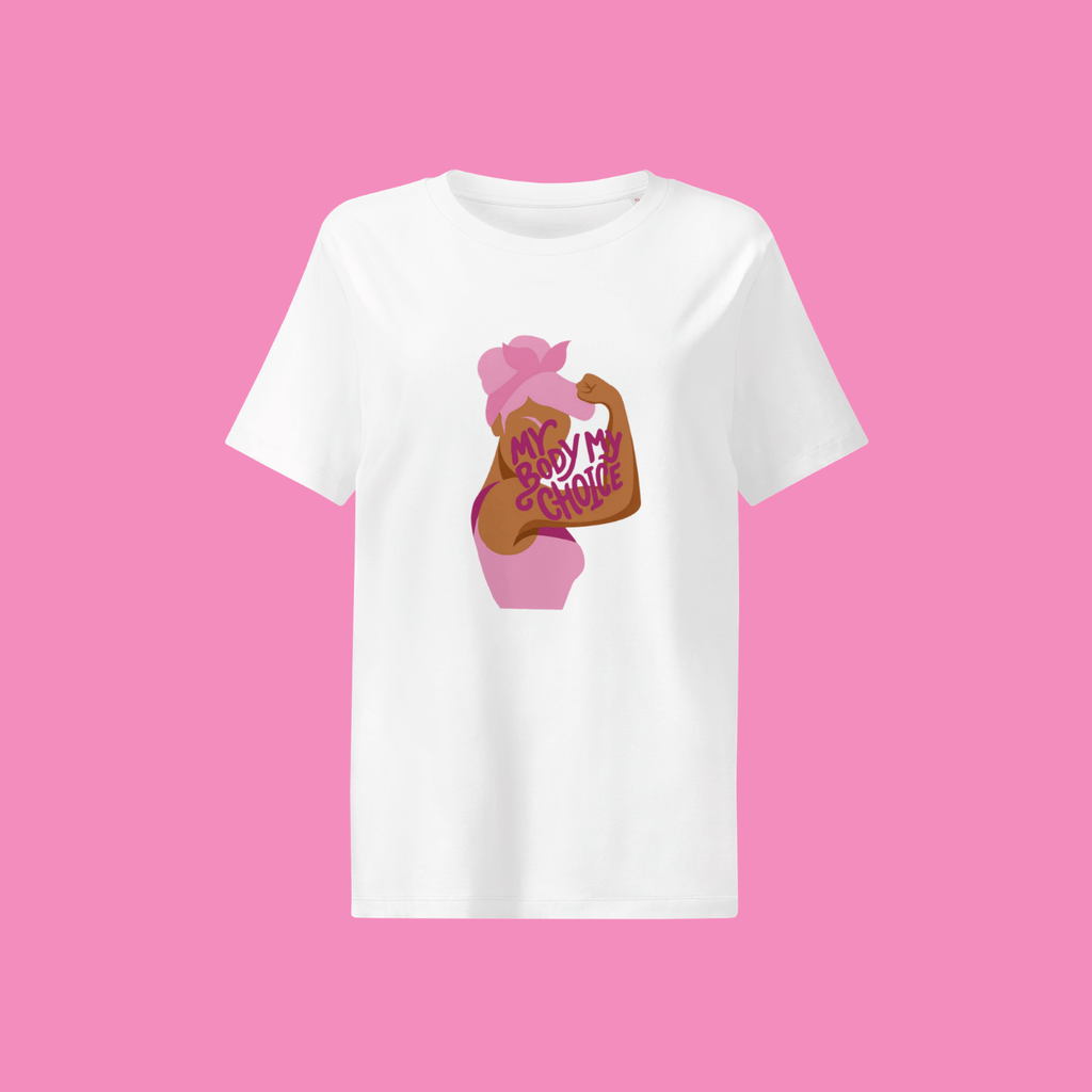Bling Bling Feministas - my body my choice - T-Shirt aus Bio-Baumwolle