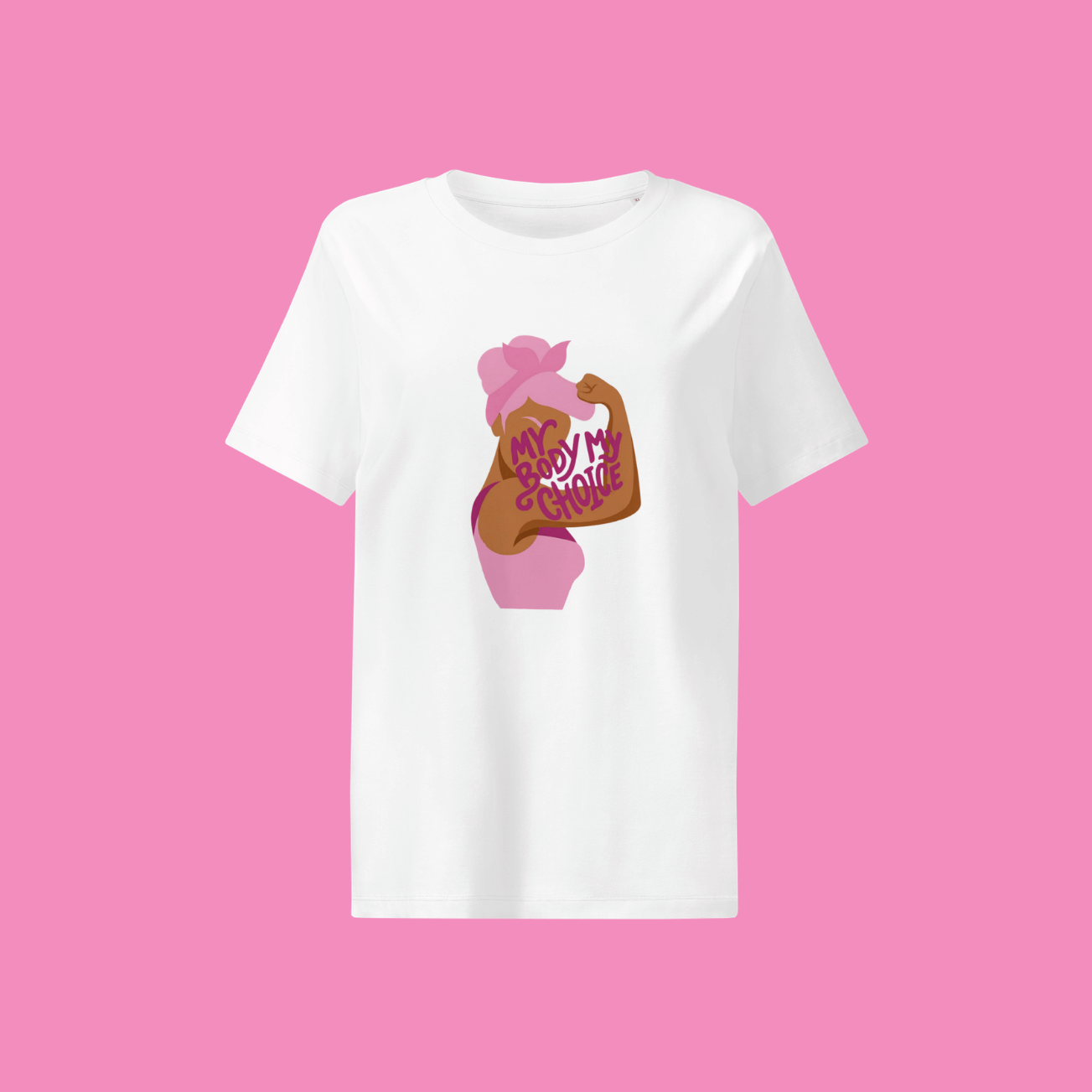 Bling Bling Feministas - my body my choice - T-Shirt aus Bio-Baumwolle