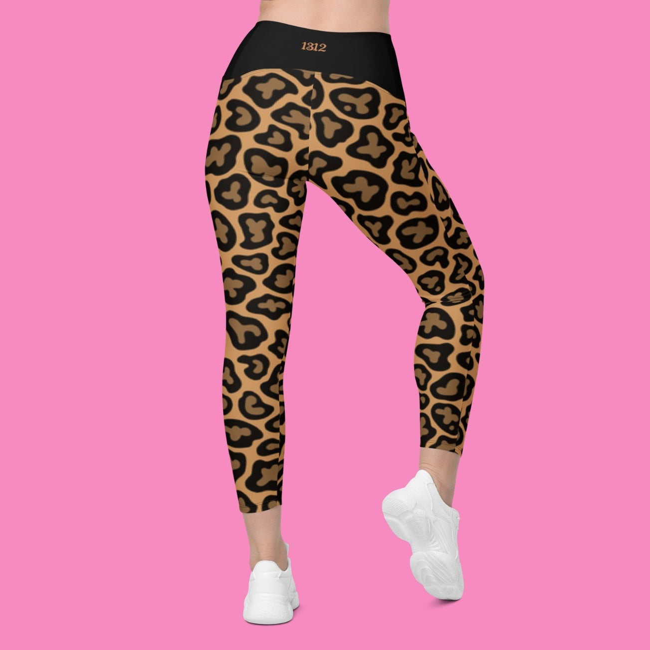 Leo Leggings mit 1312 Aufdruck Bling Bling Feministas