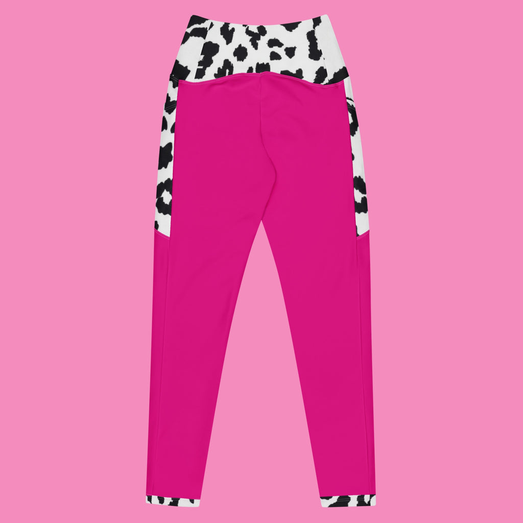 Leo Leggings mit Taschen in Größen 2XS bis 6XL – recycelter Polyester, Elasthan