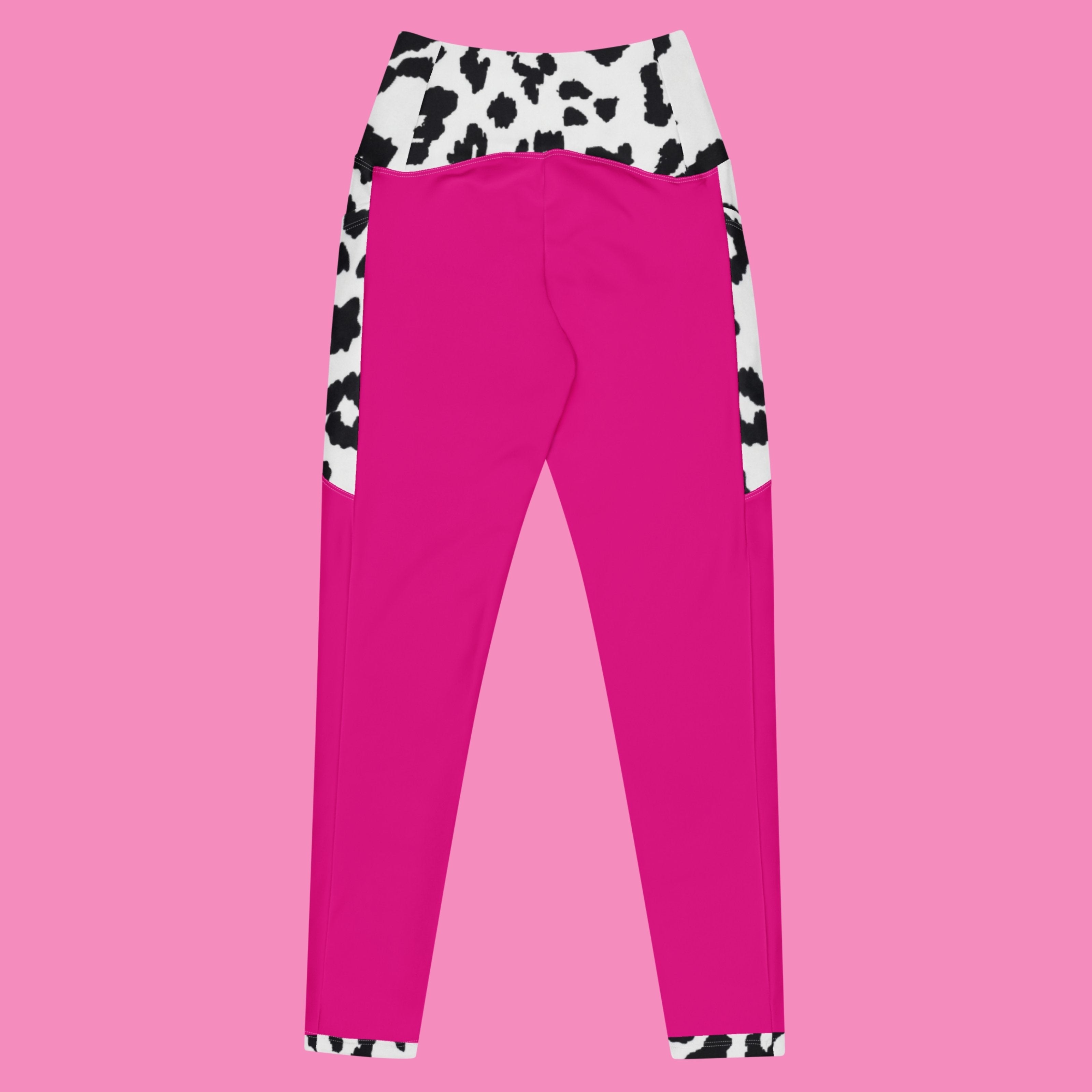 Leo Leggings mit Taschen in Größen 2XS bis 6XL – recycelter Polyester, Elasthan
