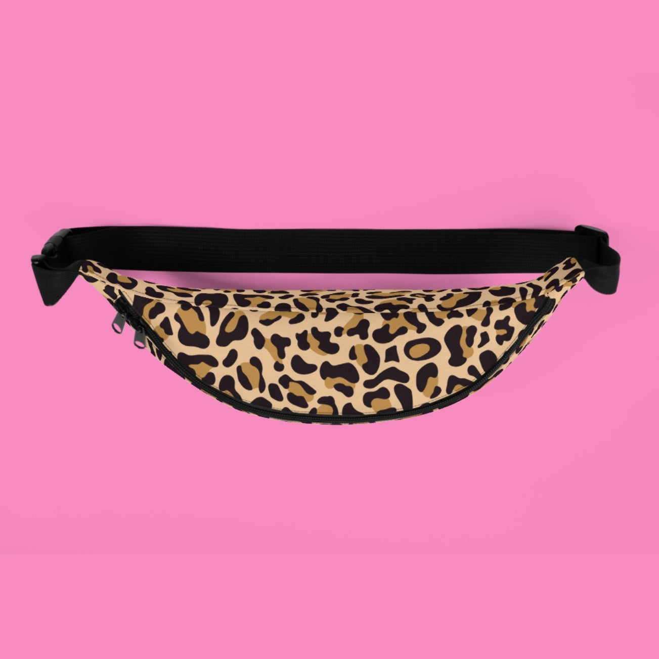 Leo Print Gürteltasche – feministische Festival-Bauchtasche aus Polyester in 2 Größen – Bling Bling Feministas