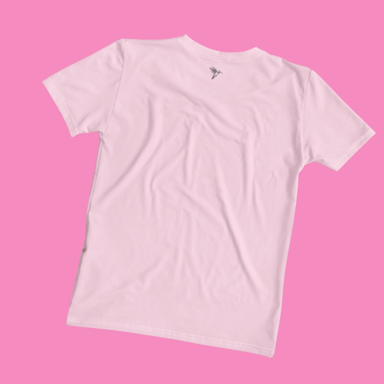 Hassi T-Shirt in Rosa – feministisches Print-Shirt aus Polyester-Stretch-Jersey – Bling Bling Feministas