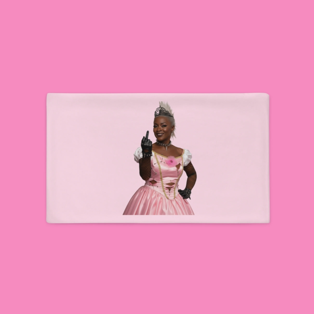 Feminism Kissenbezug in Pink – feministisches Statement-Dekokissen aus 100% Polyester, maschinenwaschbar, erhältlich in 3 Größen – Bling Bling Feministas