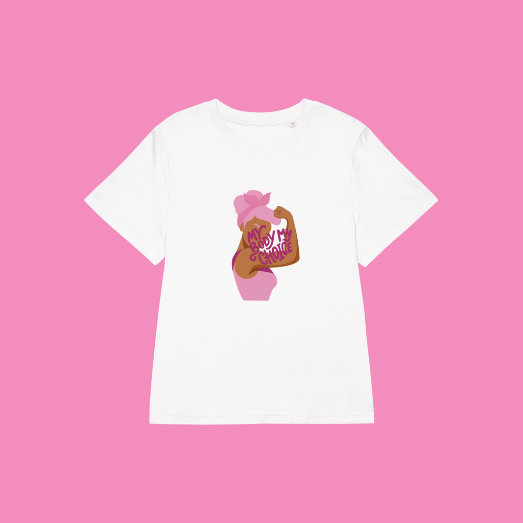 Bling Bling Feministas - my body my choice - T-Shirt aus Bio-Baumwolle