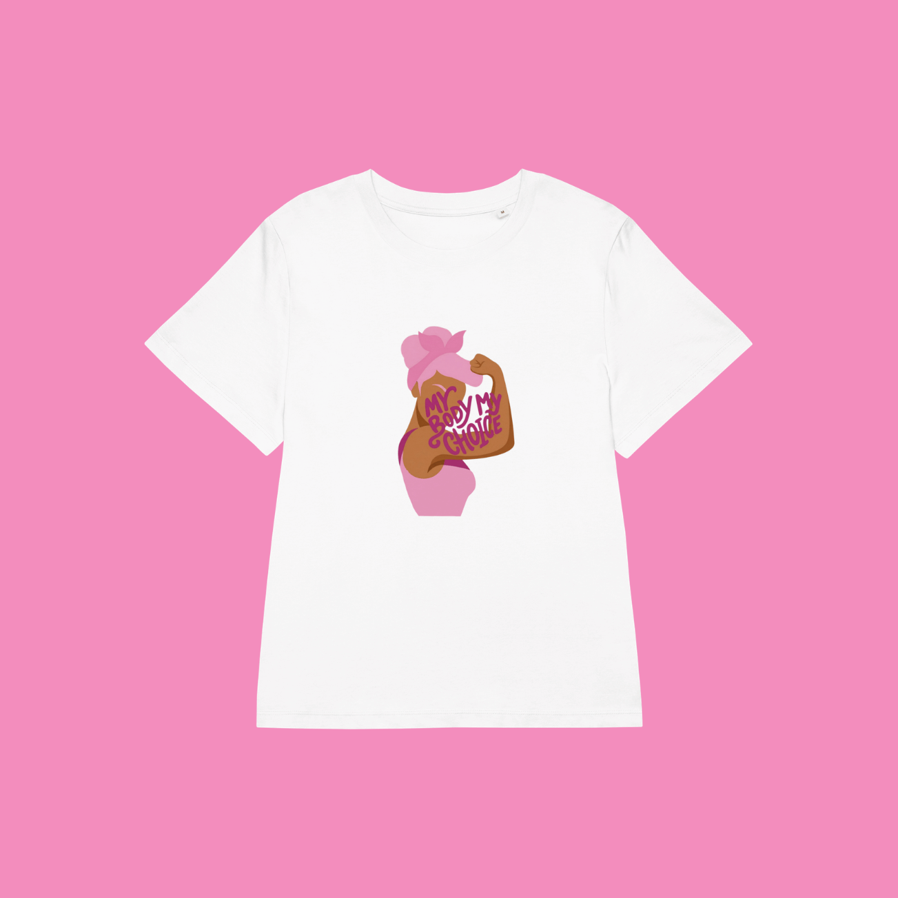 Bling Bling Feministas - my body my choice - T-Shirt aus Bio-Baumwolle