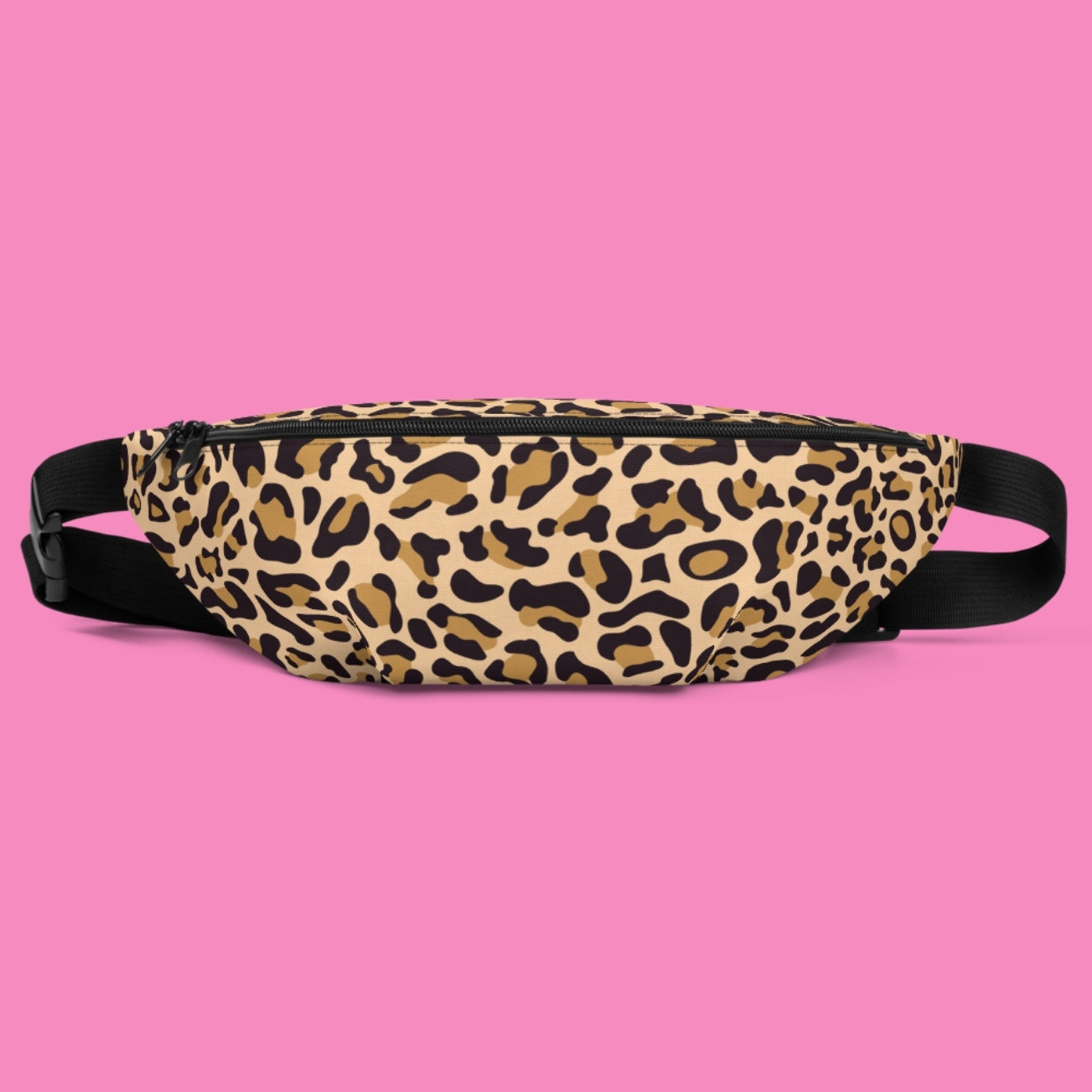 Leo Print Gürteltasche – feministische Festival-Bauchtasche aus Polyester in 2 Größen – Bling Bling Feministas