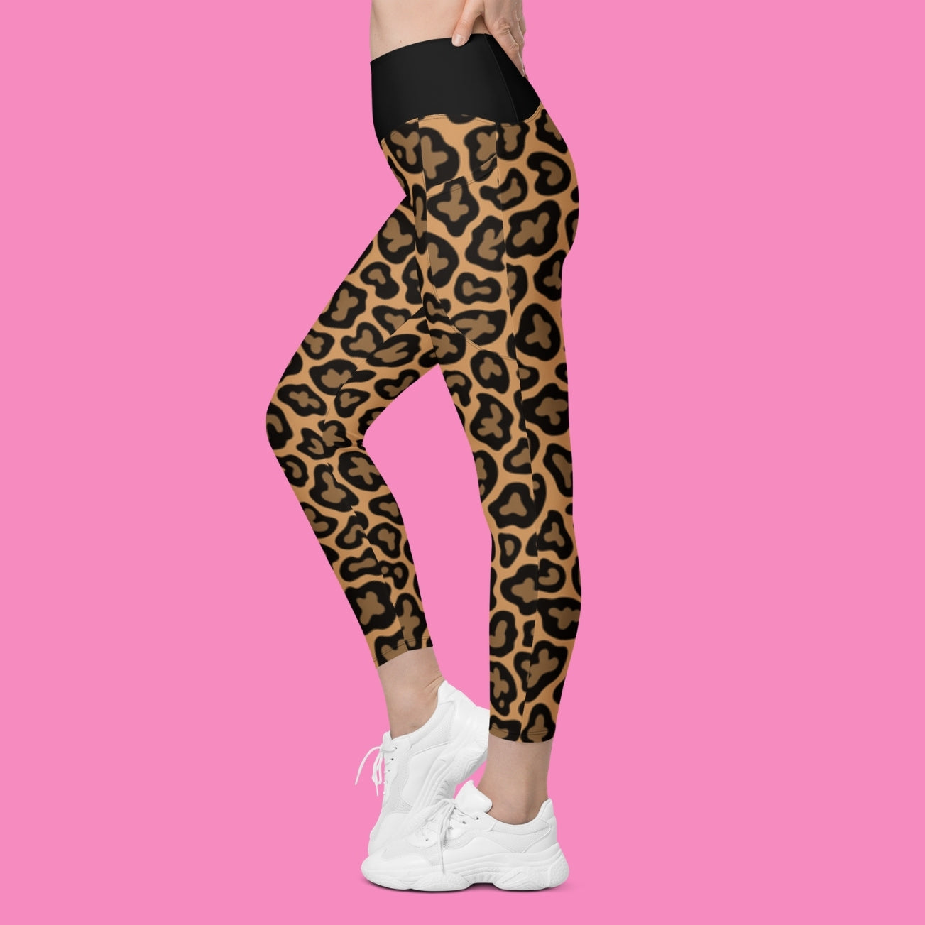 Leo Leggings mit 1312 Aufdruck Bling Bling Feministas