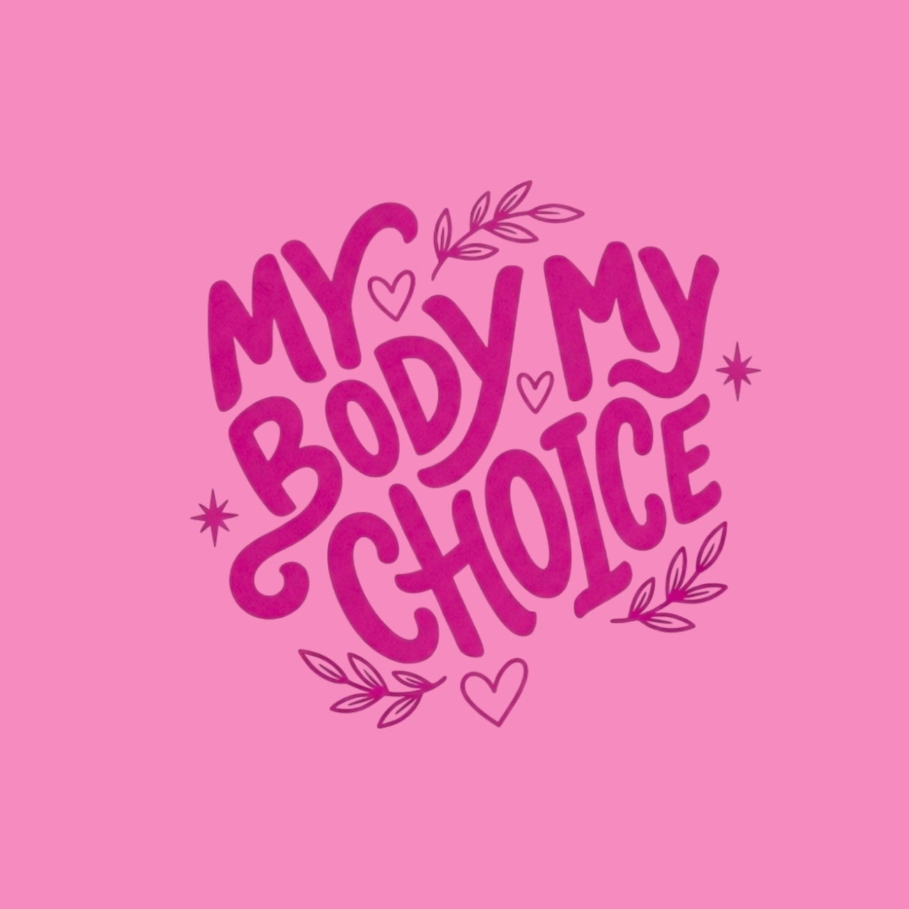 My Body My Choice Crop-Hoodie in Schwarz – feministischer Kapuzenpullover mit offenem Saum – Bling Bling Feministas