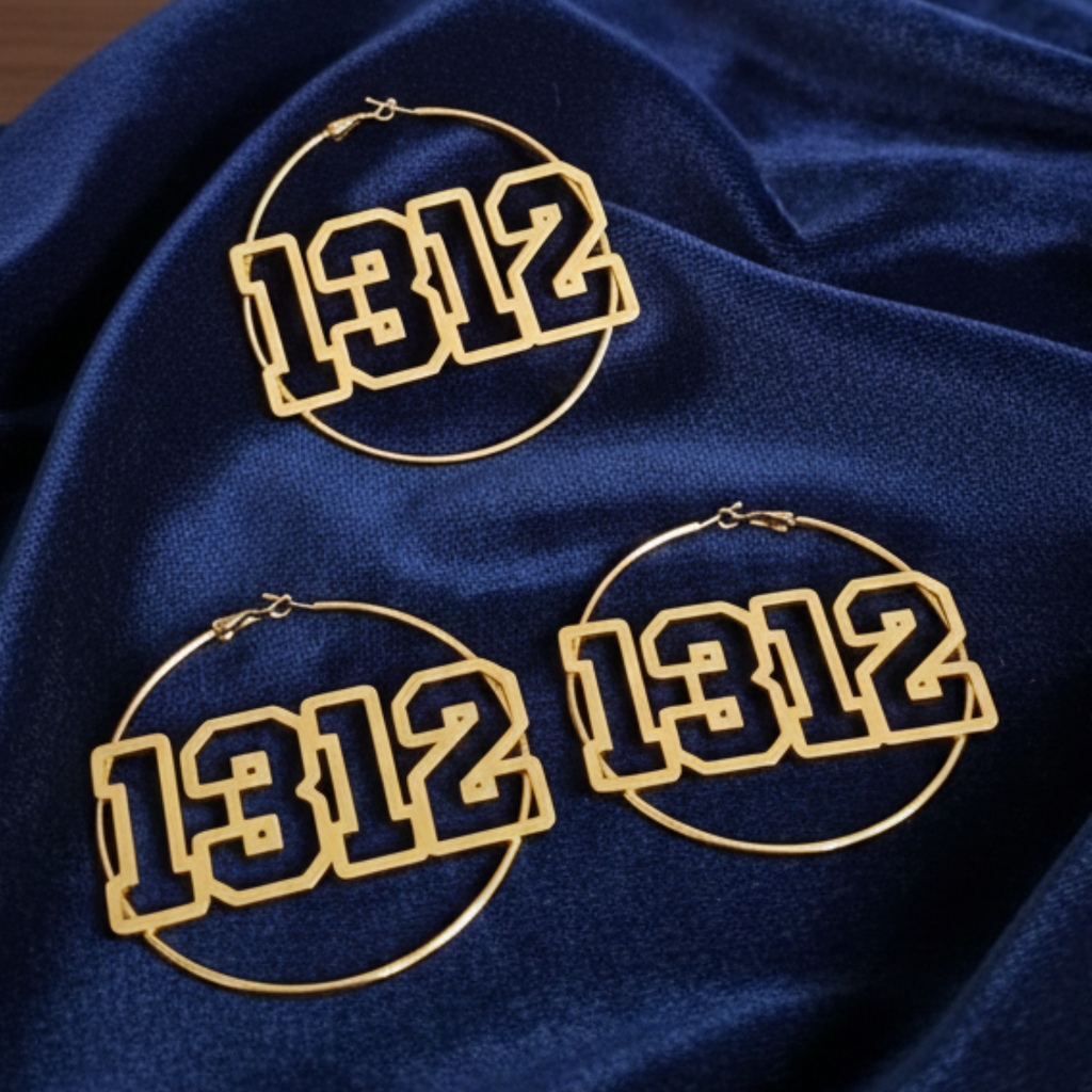 1312 Hoops in Gold Creolen