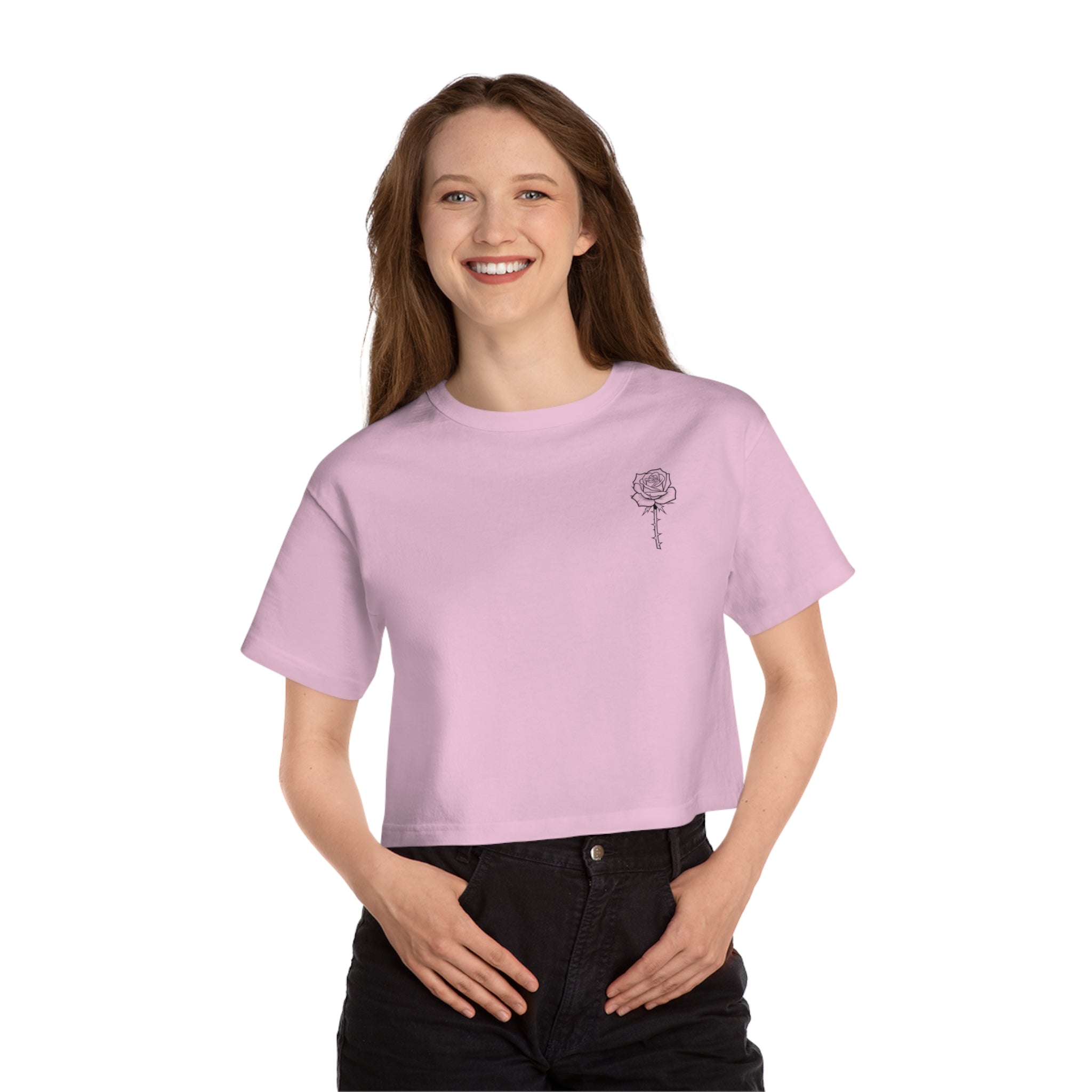 Rose - Cropped T-Shirt