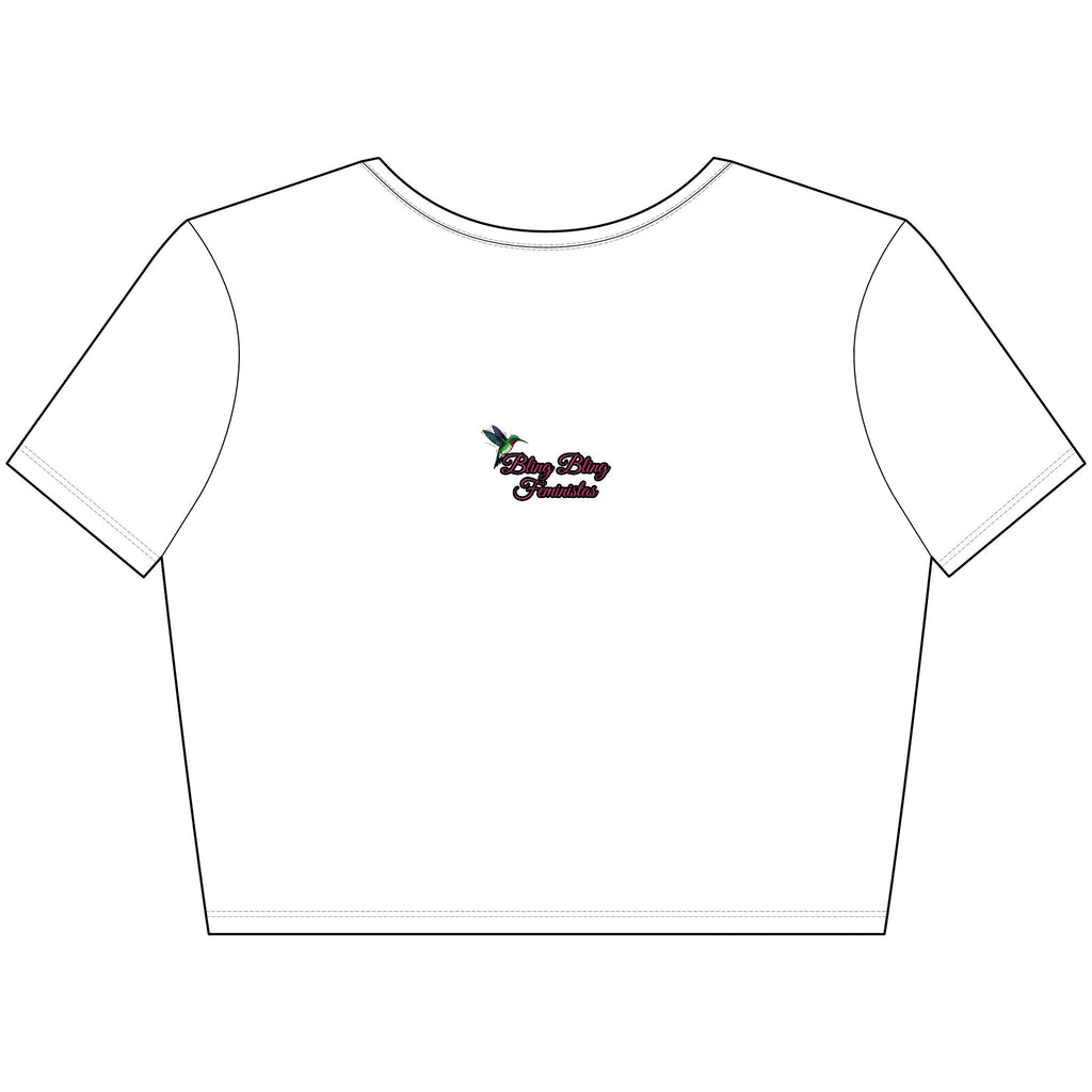 Pussy Power - Black Crop Top