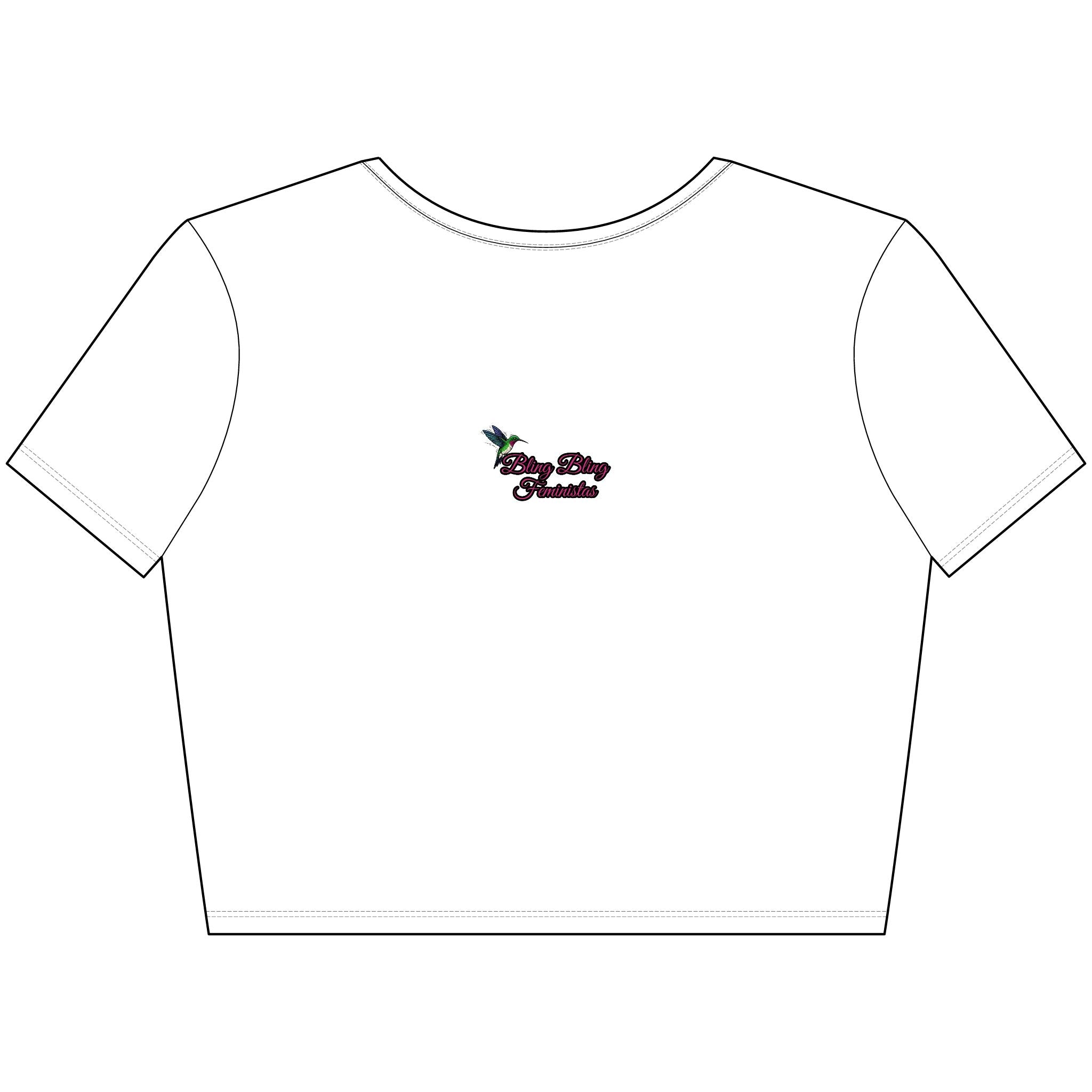 Pussy Power - Black Crop Top