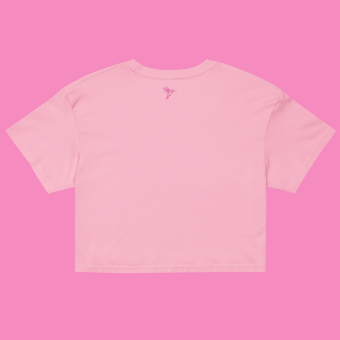 pssy pwr Crop Top rosa