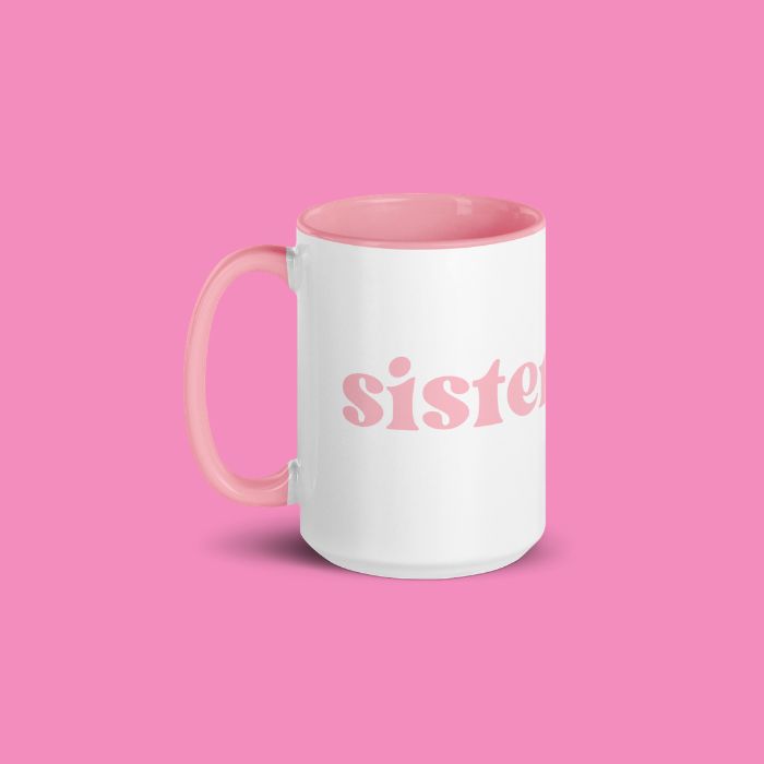 Sisterhood Keramiktasse von Bling Bling Feministas
