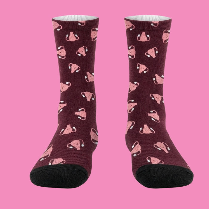 Uterus Socken von Bling Bling Feministas