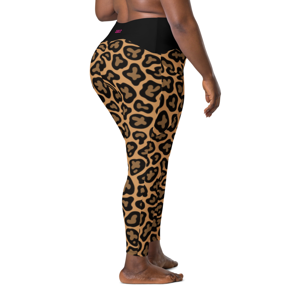 1312 - Leo Leggings mit Taschen