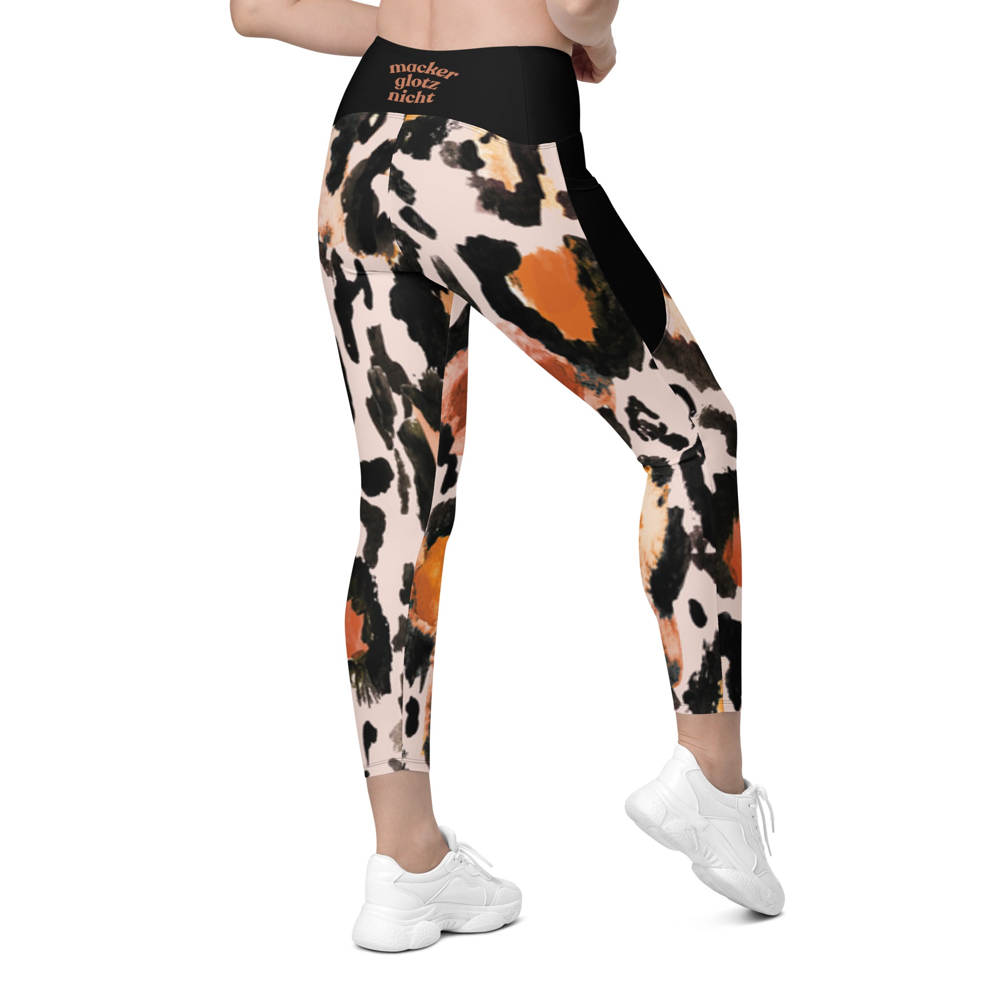 macker glotz nicht - Leggings mit Taschen