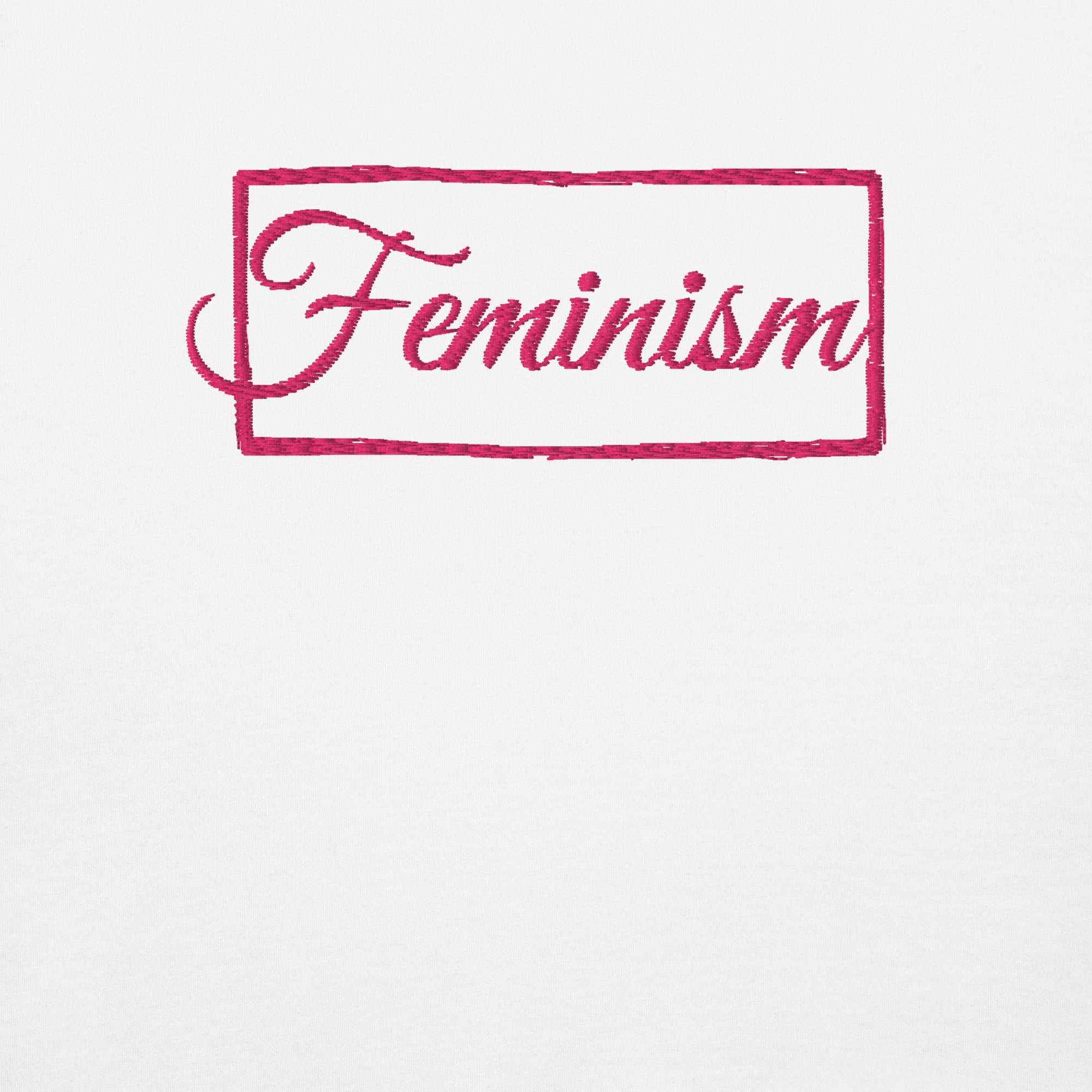 Feminism in pink bestickt - Pullover