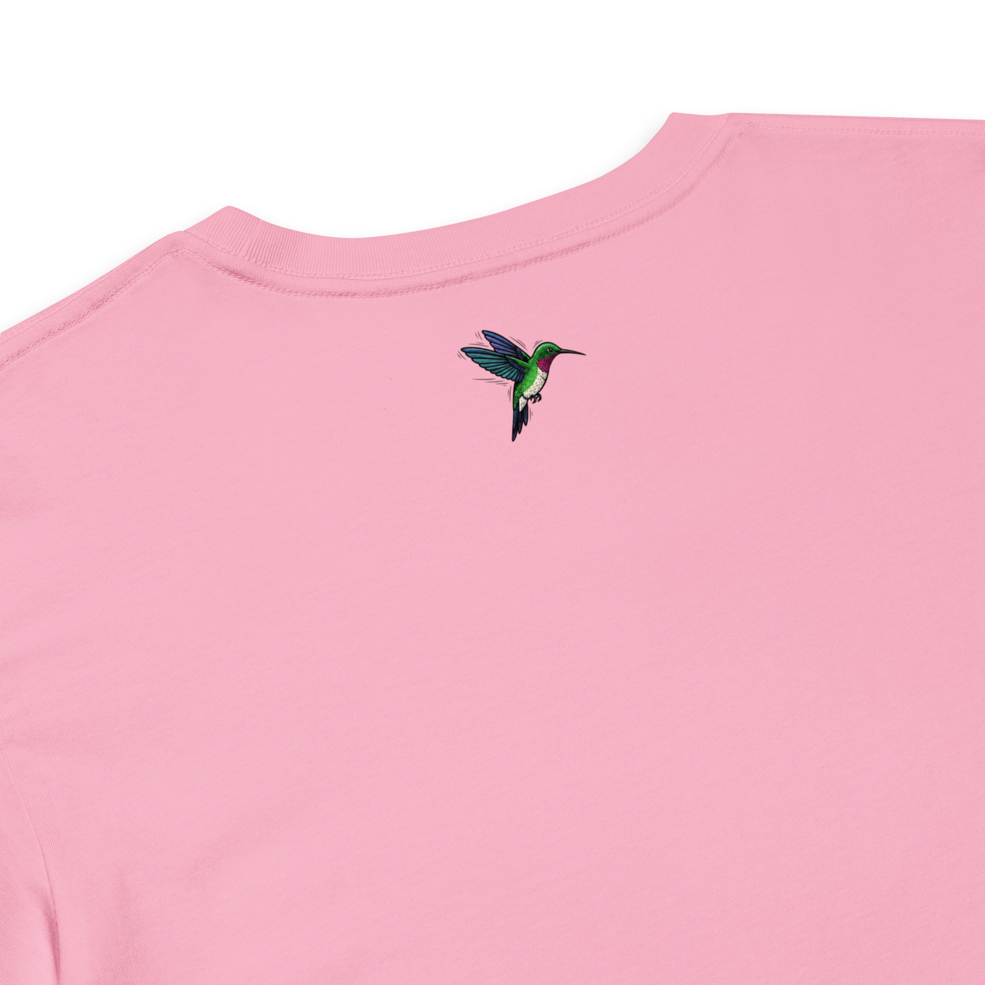 Crop-Top - "Not your Babe" in rosa